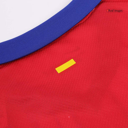 Kid's Atletico Madrid Home  Soccer Jersey Kit(Jersey+Shorts) 2024/25 Top Dresy Shop