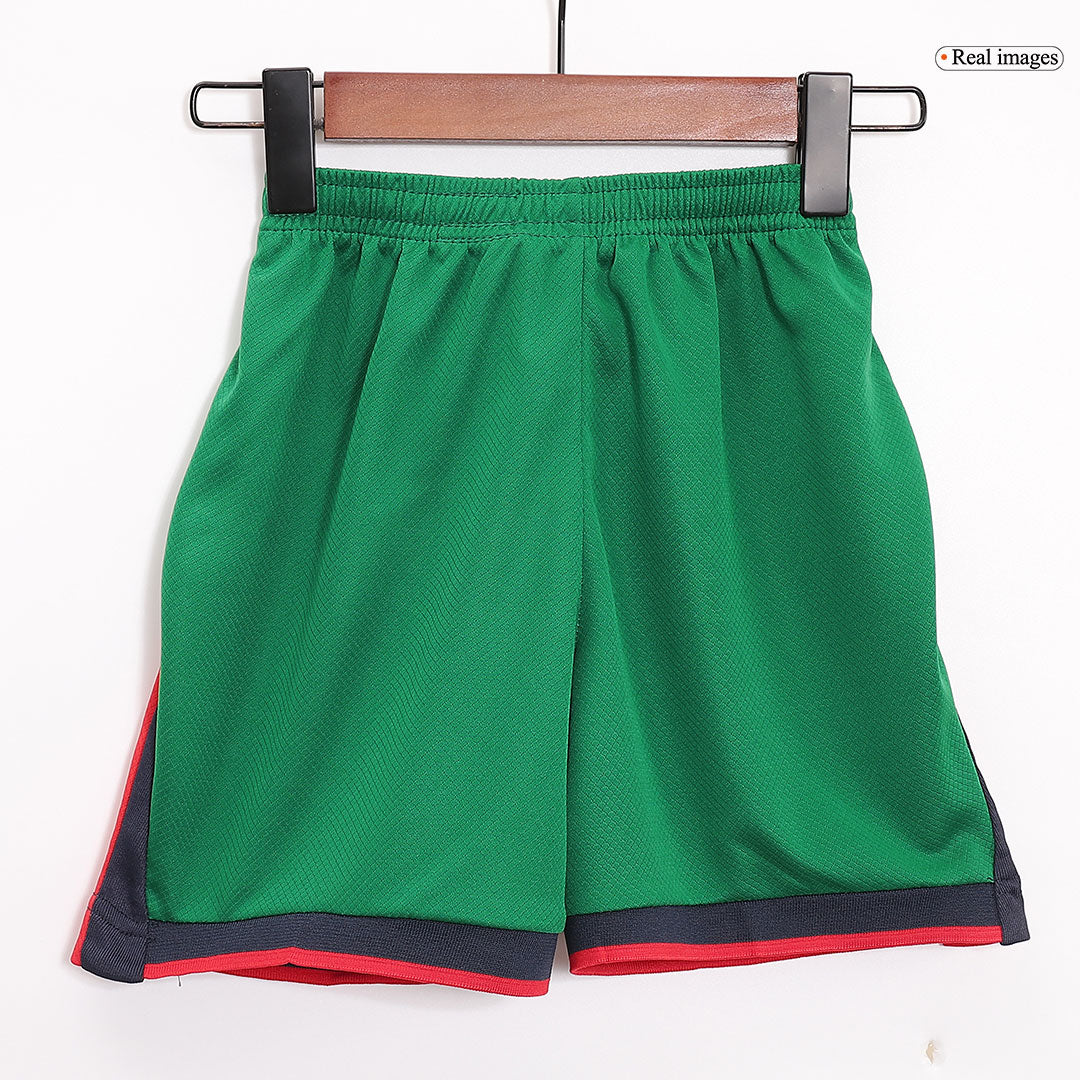 Kid's Portugal Home Jerseys Full Kit Euro 2024 Go Game Wear