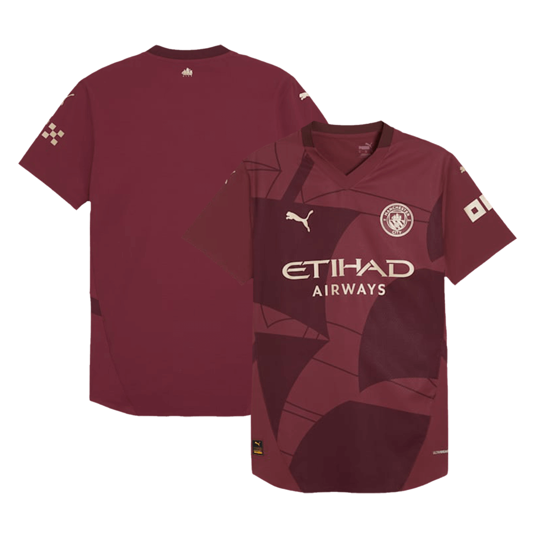 Player Version Manchester City Third Away  Soccer Jersey 2024/25 Top Dresy Shop