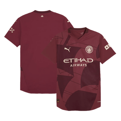 Player Version Manchester City Third Away  Soccer Jersey 2024/25 Top Dresy Shop