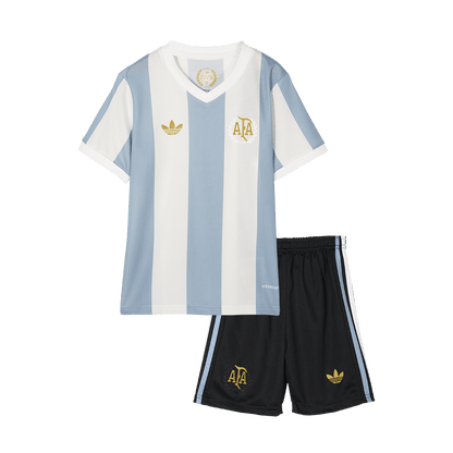 Kid's Argentina  Soccer Jersey Kit(Jersey+Shorts) 2024 - 50th Anniversary Top Dresy Shop