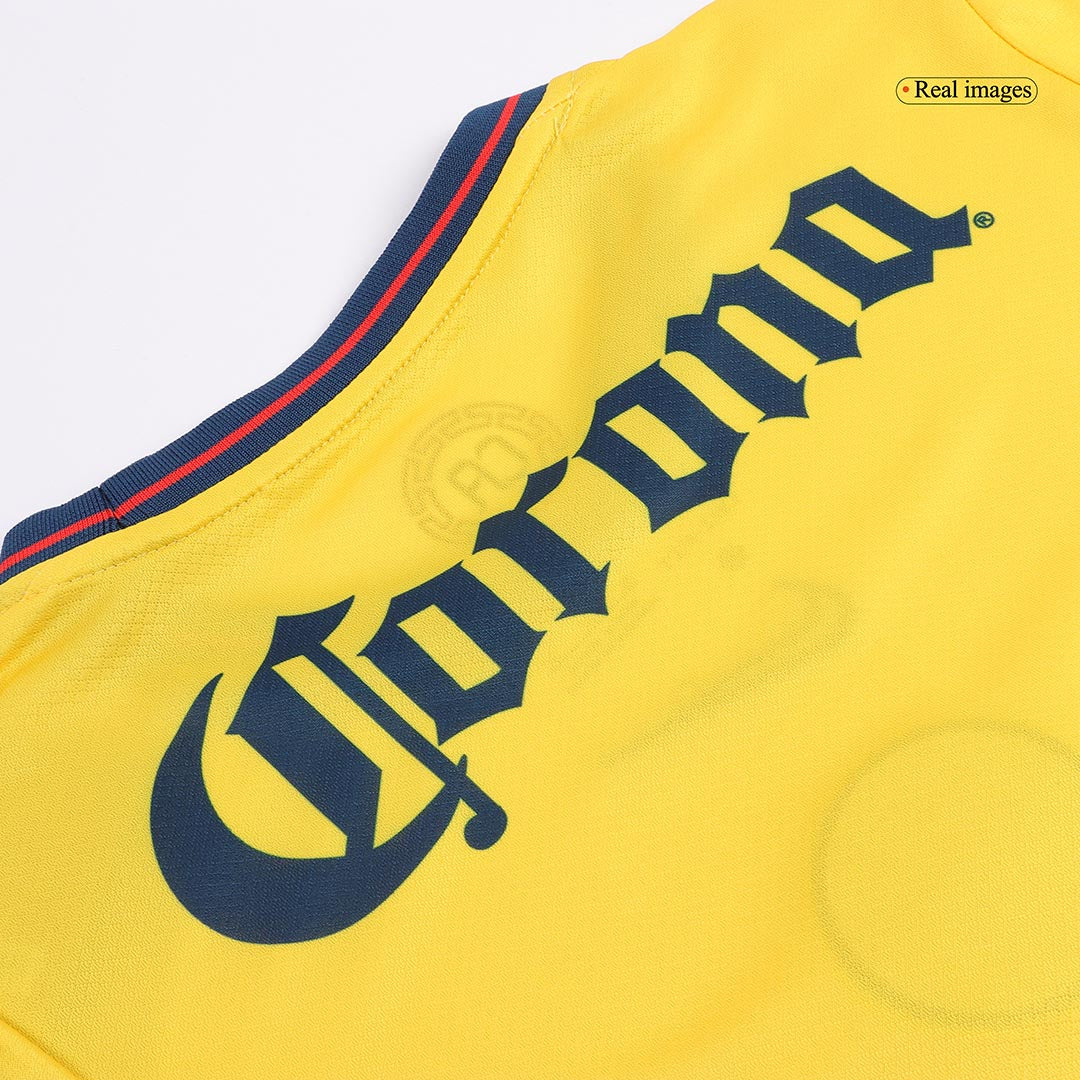 Kid's Club America Home  Soccer Jersey Kit(Jersey+Shorts) 2024/25 Top Dresy Shop