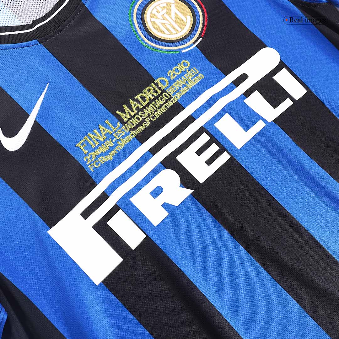 Retro 2009/10 Inter Milan Home  Soccer Jersey - UCL Final Top Dresy Shop