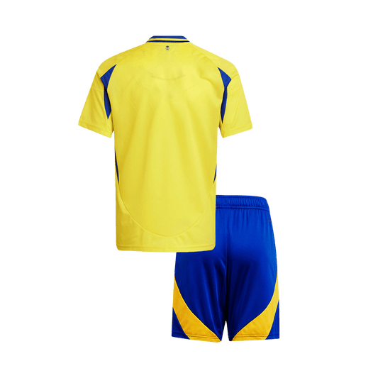 Kid's Al Nassr Home  Soccer Jersey Kit(Jersey+Shorts) 2024/25 Top Dresy Shop