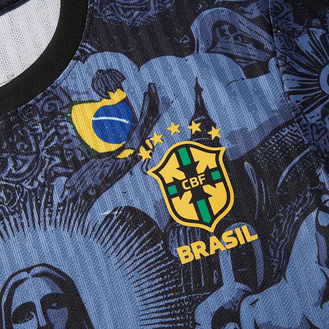 Player Version Brazil Jesus  Soccer Jersey 2024 Top Dresy Shop