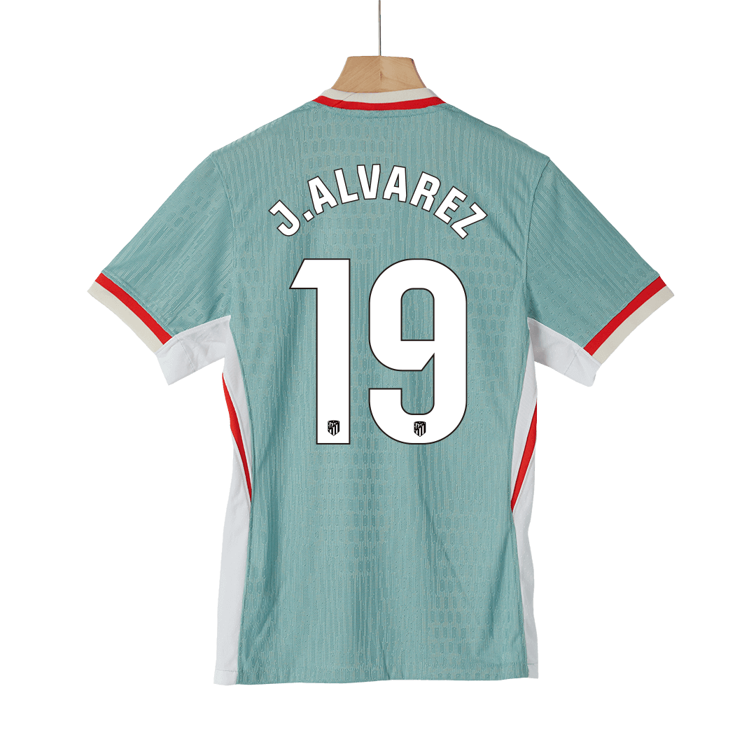 Player Version J.ALVAREZ #19 Atletico Madrid Away  Soccer Jersey 2024/25 Top Dresy Shop