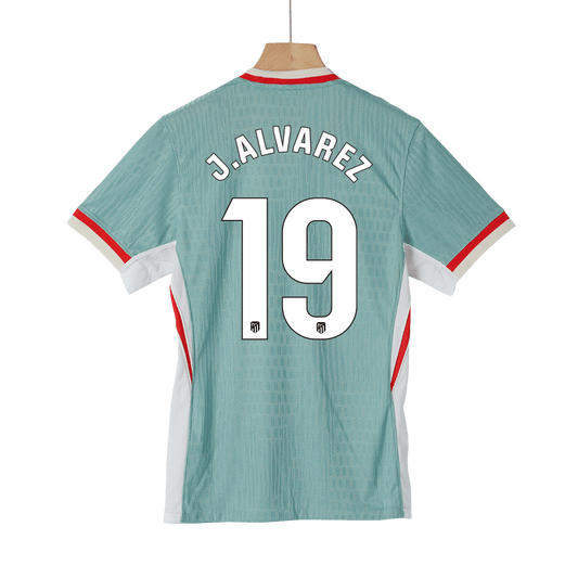 Player Version J.ALVAREZ #19 Atletico Madrid Away  Soccer Jersey 2024/25 Top Dresy Shop
