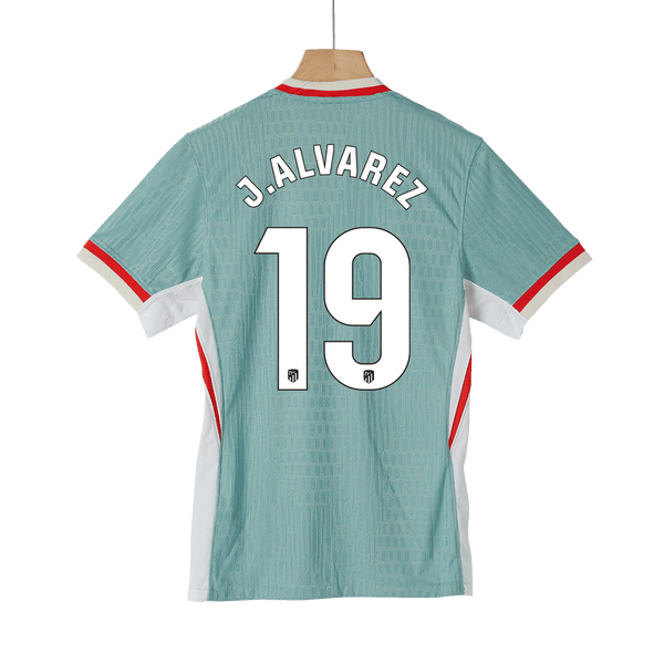 Player Version J.ALVAREZ #19 Atletico Madrid Away  Soccer Jersey 2024/25 Top Soccer Jerseys Store