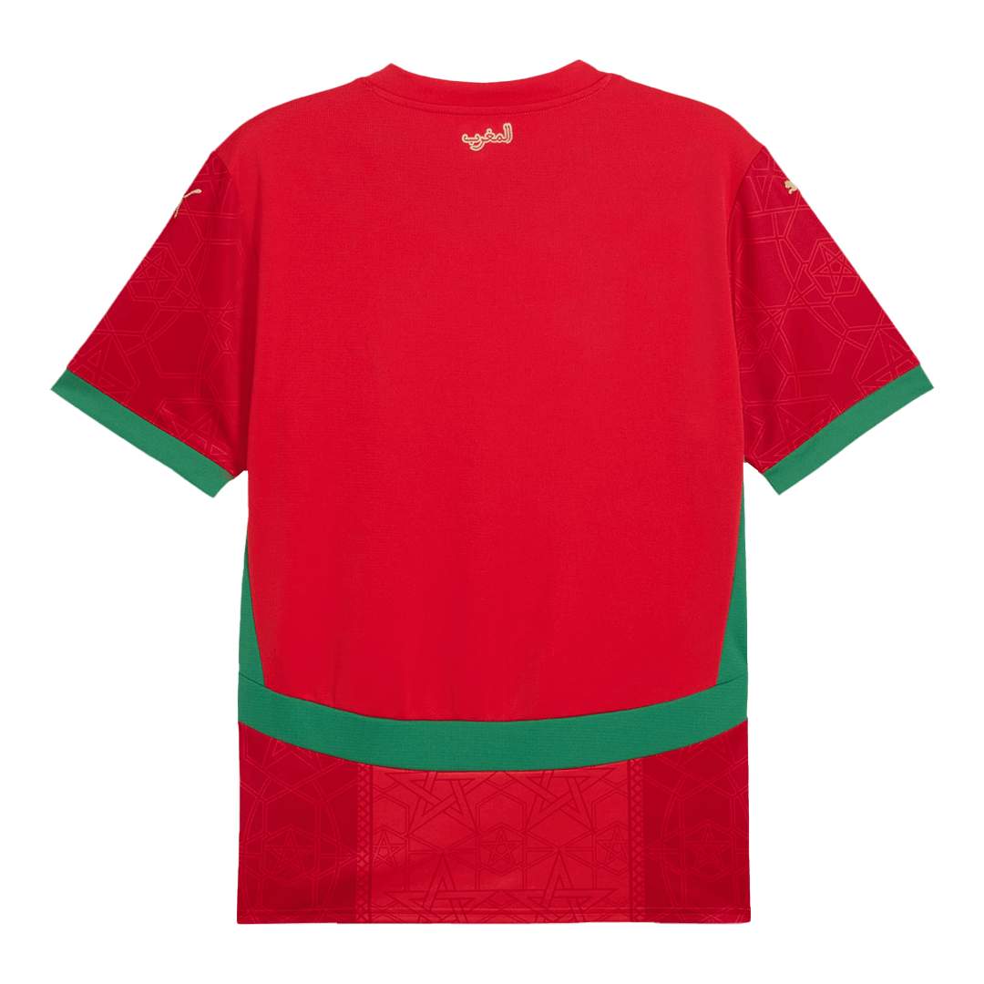 Morocco Home  Soccer Jersey 2024/25 Top Dresy Shop