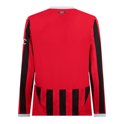 AC Milan Home Long Sleeve  Soccer Jersey 2024/25 Top Dresy Shop