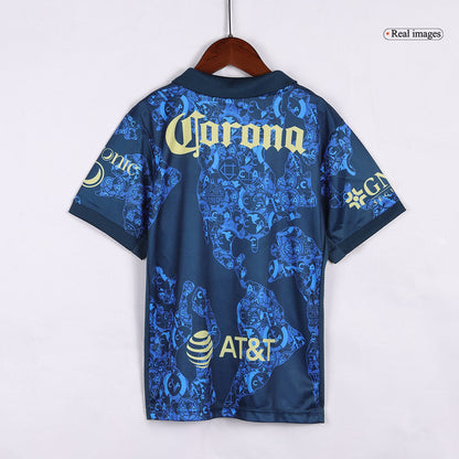 Kid's Club America Away  Soccer Jersey Kit(Jersey+Shorts) 2024/25 Top Dresy Shop