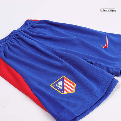 Kid's Atletico Madrid Home  Soccer Jersey Kit(Jersey+Shorts) 2024/25 Top Dresy Shop