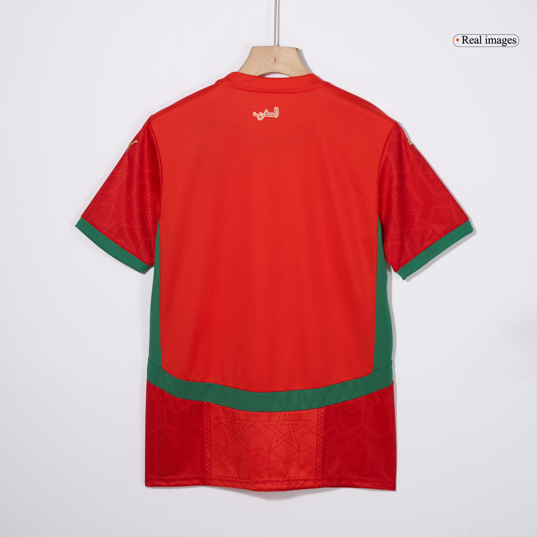 Morocco Home  Soccer Jersey 2024/25 Top Dresy Shop