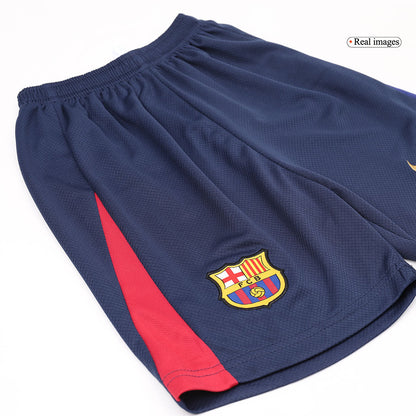 Kid's Barcelona Home  Soccer Jersey Kit(Jersey+Shorts+Socks) 2024/25 Top Dresy Shop
