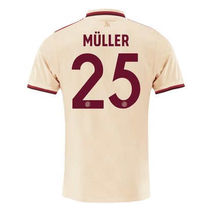 MÜLLER #25 Bayern Munich Third Away  Soccer Jersey 2024/25 - UCL Top Dresy Shop
