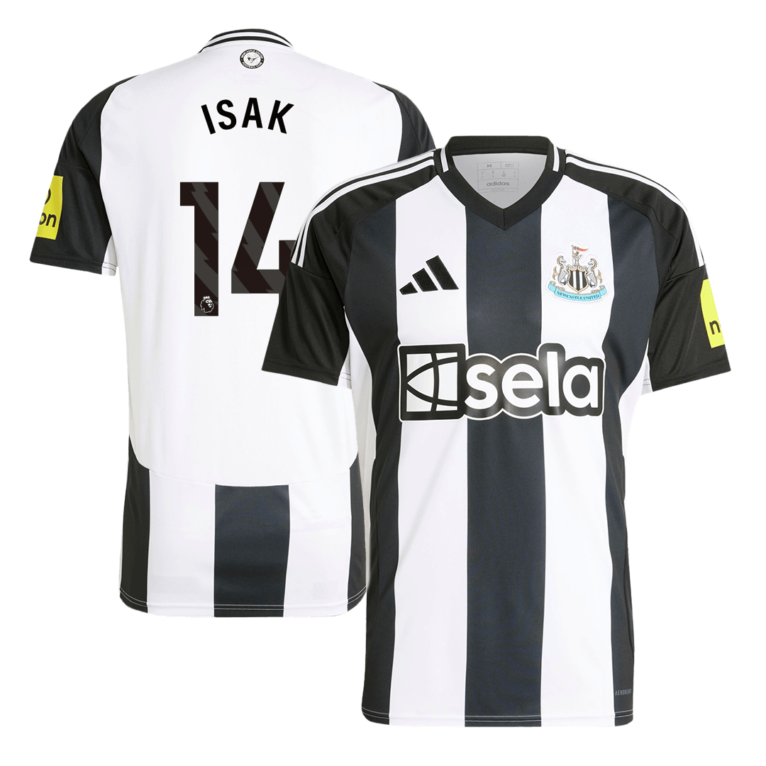 ISAK #14 Newcastle United Home  Soccer Jersey 2024/25 Top Dresy Shop