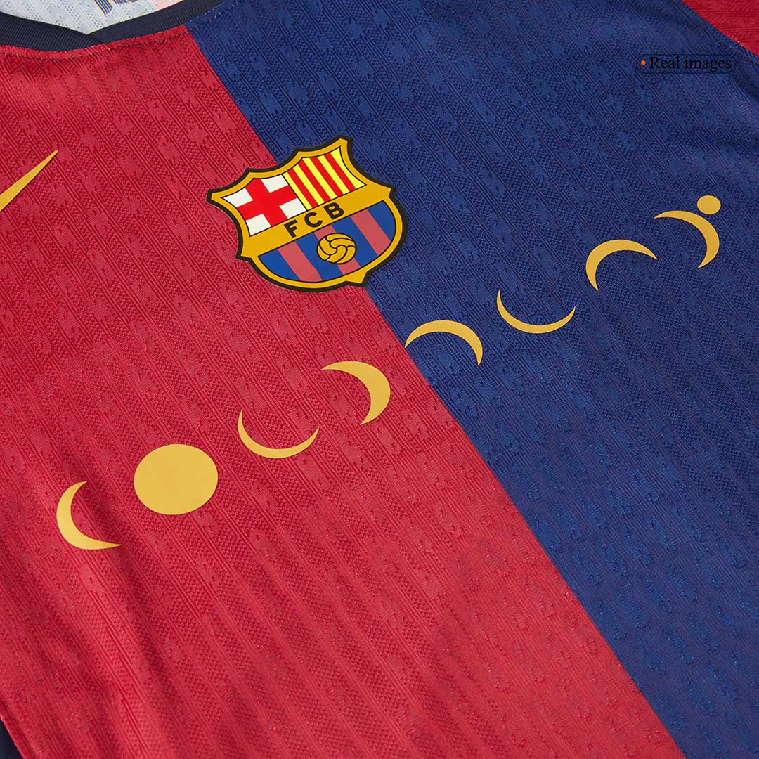 Player Version Barcelona Home  Soccer Jersey 2024/25 - COLDPLAY Top Dresy Shop