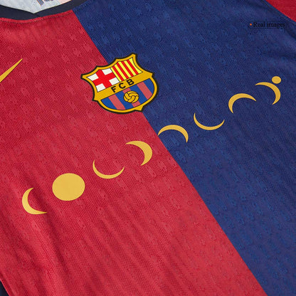 Player Version Barcelona Home  Soccer Jersey 2024/25 - COLDPLAY Top Dresy Shop