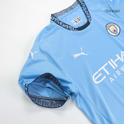 HAALAND #9 Manchester City Home  Soccer Jersey 2024/25 - UCL Top Dresy Shop