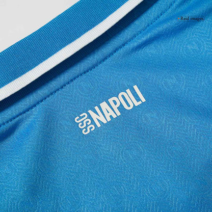 Kid's Napoli Home  Soccer Jersey Kit(Jersey+Shorts) 2024/25 Top Dresy Shop