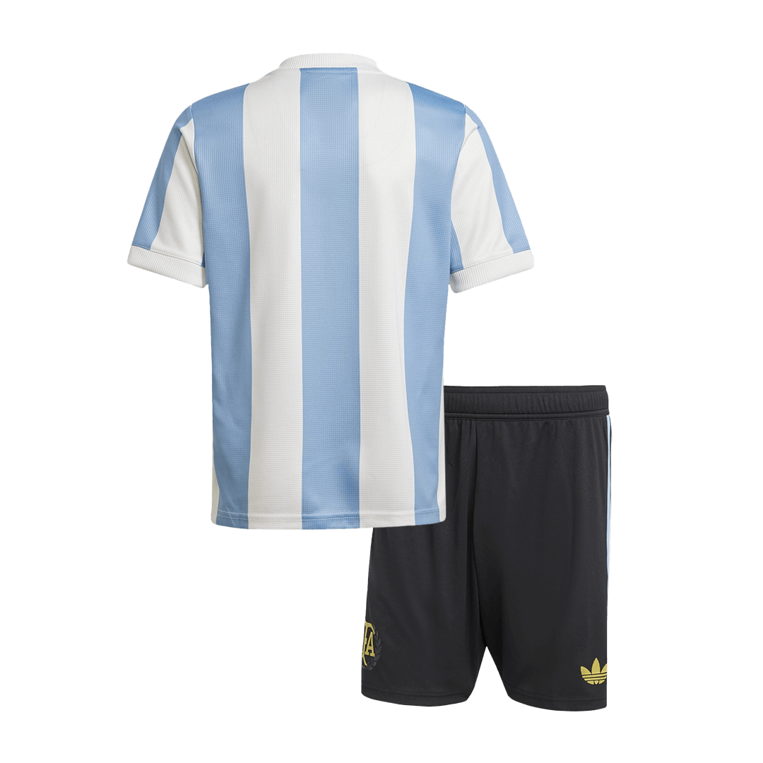 Kid's Argentina  Soccer Jersey Kit(Jersey+Shorts) 2024 - 50th Anniversary Top Dresy Shop
