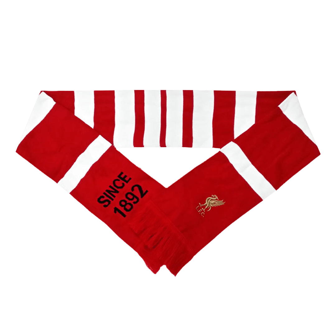 Liverpool Soccer knitting Scarf Red&White Top Dresy Shop