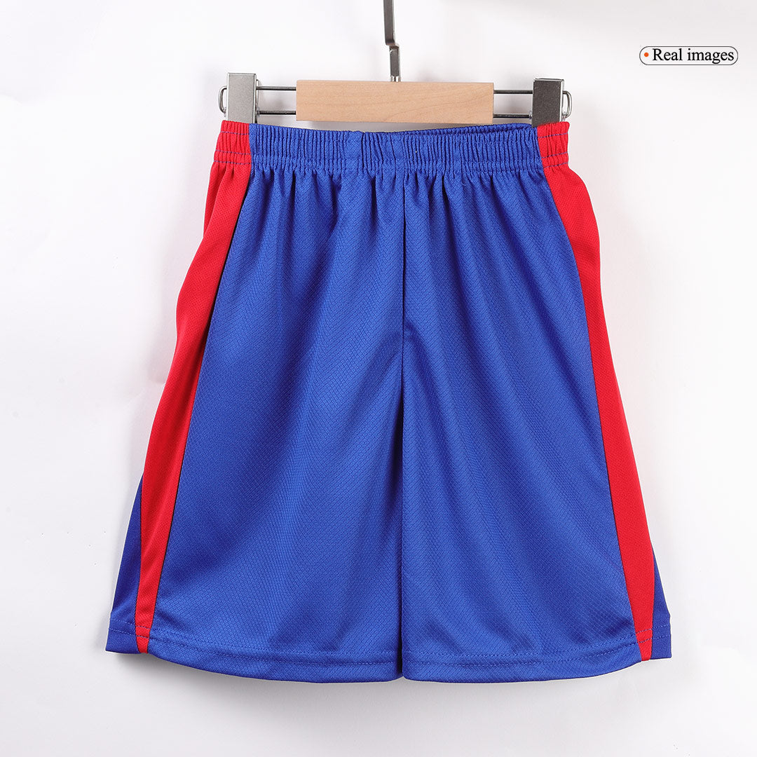 Kid's Atletico Madrid Home  Soccer Jersey Kit(Jersey+Shorts) 2024/25 Top Soccer Jerseys Store