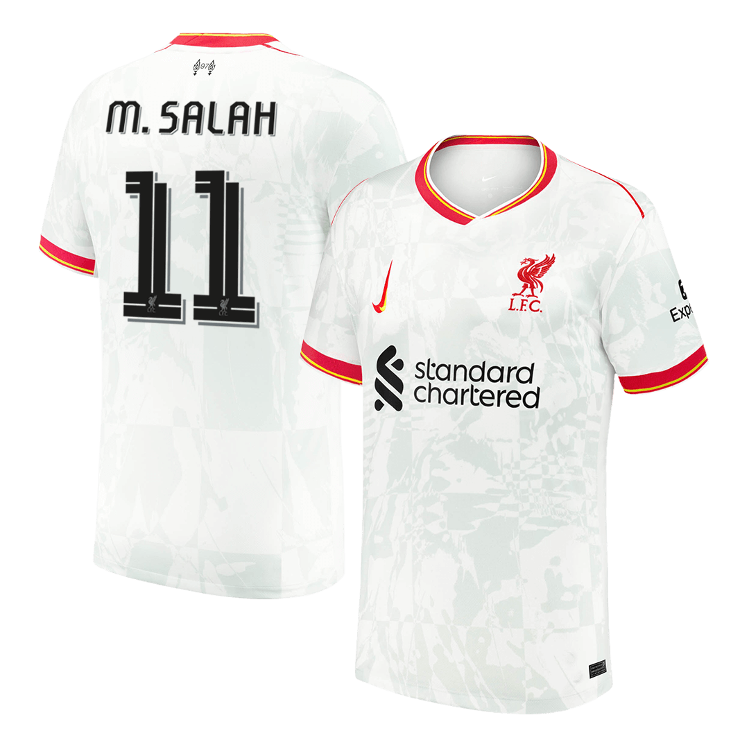 M.SALAH #11 Liverpool Third Away  Soccer Jersey 2024/25 - UCL Top Dresy Shop