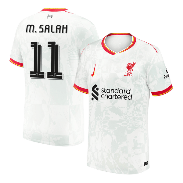 M.SALAH #11 Liverpool Third Away  Soccer Jersey 2024/25 - UCL Top Soccer Jerseys Store