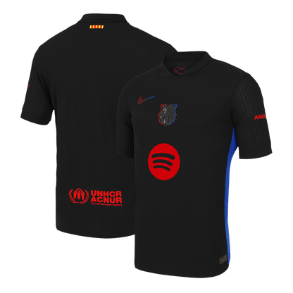 Player Version Barcelona Away  Soccer Jersey 2024/25 - Spotify Logo Without Text Top Dresy Shop