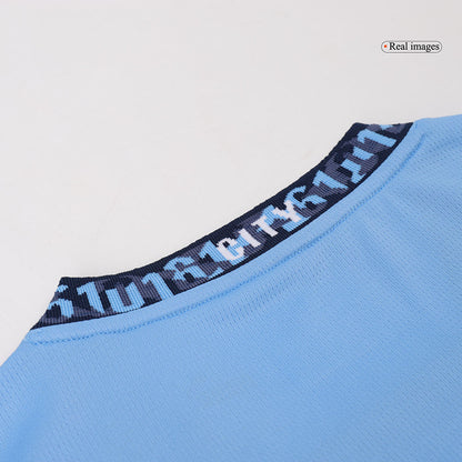 CHAMPIONS #24 Manchester City Home  Soccer Jersey 2024/25 Top Dresy Shop