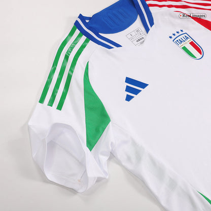 Player Version CHIESA #14 Italy Away  Soccer Jersey Euro 2024 Top Dresy Shop