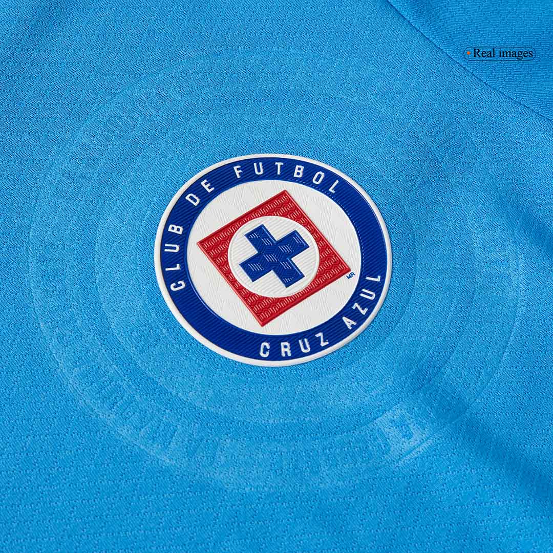 Kid's Cruz Azul Home  Soccer Jersey Kit(Jersey+Shorts) 2024/25 Top Dresy Shop