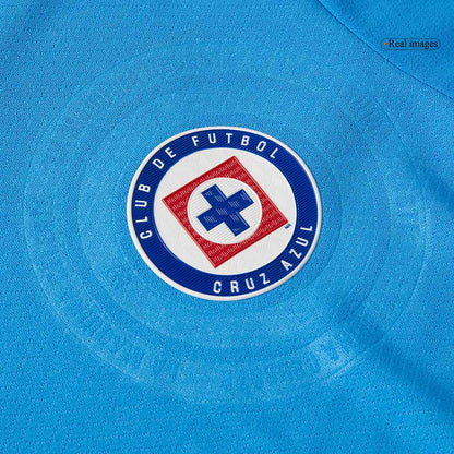 Kid's Cruz Azul Home  Soccer Jersey Kit(Jersey+Shorts) 2024/25 Top Dresy Shop