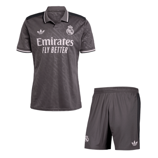 Real Madrid Third Away  Soccer Jersey Kit(Jersey+Shorts) 2024/25 Top Dresy Shop