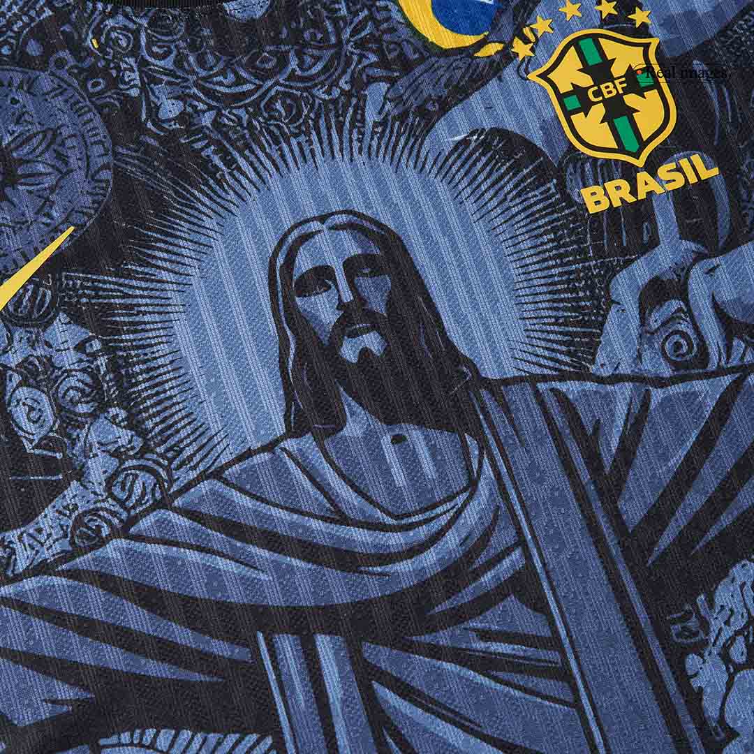 Player Version Brazil Jesus  Soccer Jersey 2024 Top Dresy Shop