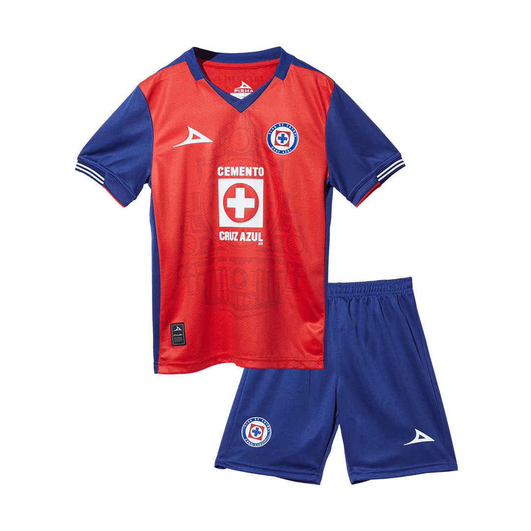 Kid's Cruz Azul Third Away  Soccer Jersey Kit(Jersey+Shorts) 2024/25 Top Dresy Shop