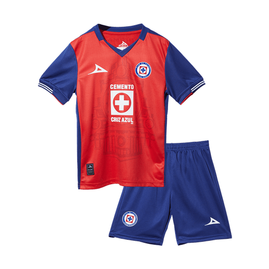 Kid's Cruz Azul Third Away  Soccer Jersey Kit(Jersey+Shorts) 2024/25 Top Dresy Shop