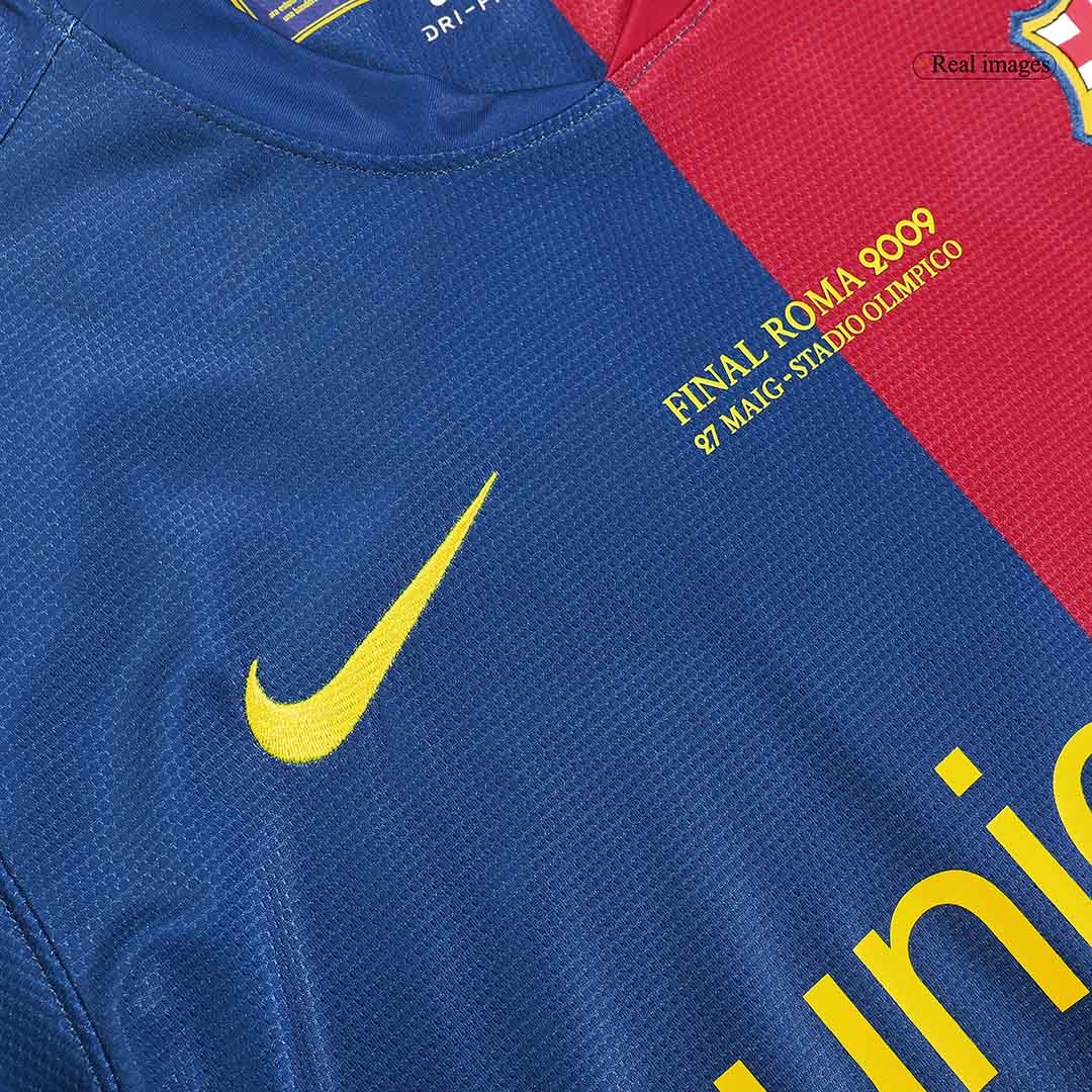 Retro A.INIESTA #8 2008/09 Barcelona Home  Soccer Jersey Top Dresy Shop