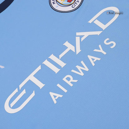 G?NDO?AN #19 Manchester City Home  Soccer Jersey 2024/25 Top Dresy Shop