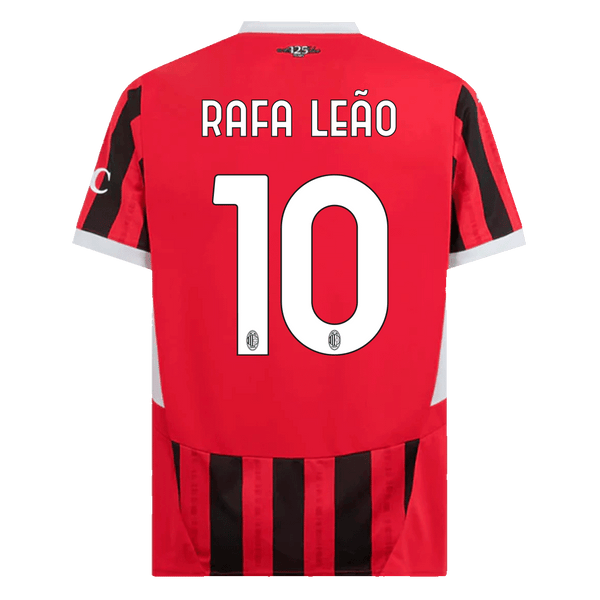 RAFA LE?O #10 AC Milan Home  Soccer Jersey 2024/25 Top Soccer Jerseys Store