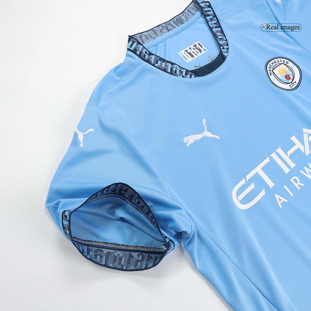G?NDO?AN #19 Manchester City Home  Soccer Jersey 2024/25 Top Dresy Shop