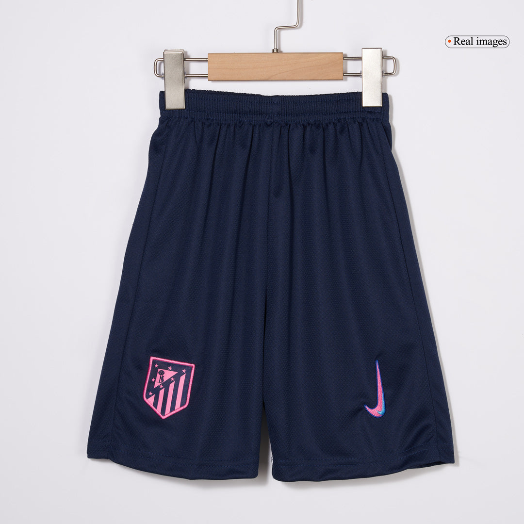 Kid's Atletico Madrid Third Away  Soccer Jersey Kit(Jersey+Shorts+Socks) 2024/25 Top Dresy Shop