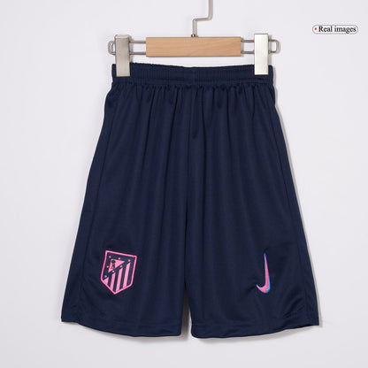 Kid's Atletico Madrid Third Away  Soccer Jersey Kit(Jersey+Shorts+Socks) 2024/25 Top Dresy Shop