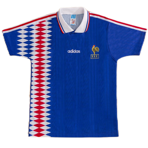 Retro France Home Jersey 1994 Go Game Wear