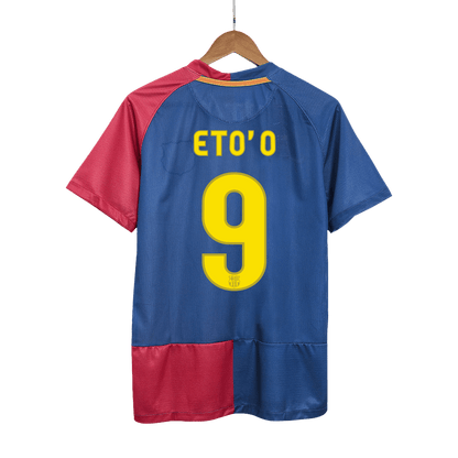 Retro A.INIESTA #8 2008/09 Barcelona Home  Soccer Jersey Top Dresy Shop