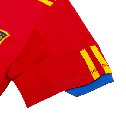Retro DAVID VILLA #7 2010 Spain Home  Soccer Jersey Top Dresy Shop