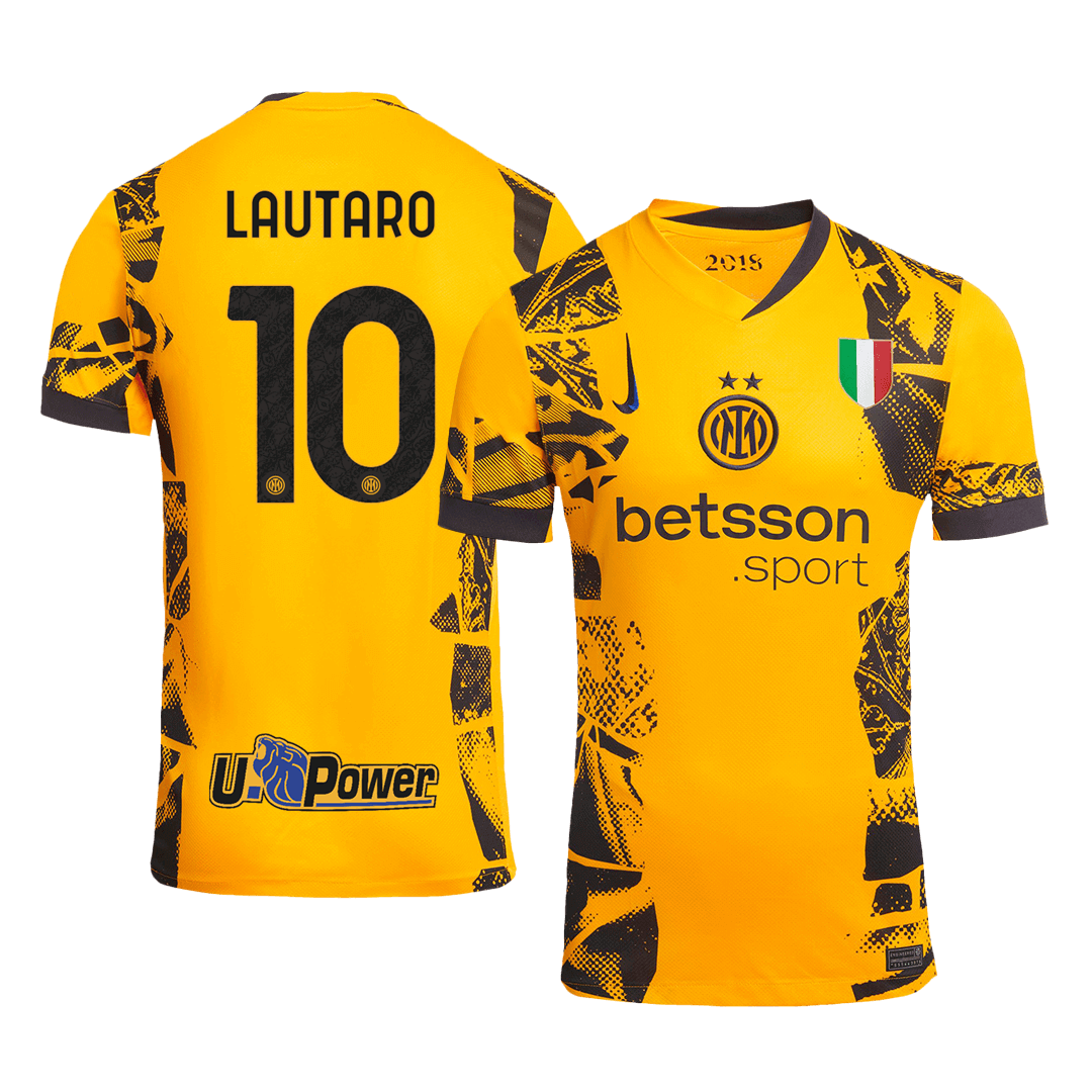 LAUTARO #10 Inter Milan Third Away  Soccer Jersey 2024/25 Top Dresy Shop