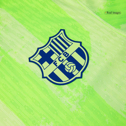 Player Version Barcelona Third Away  Soccer Jersey 2024/25-?Spotify Logo Without Text? Top Dresy Shop