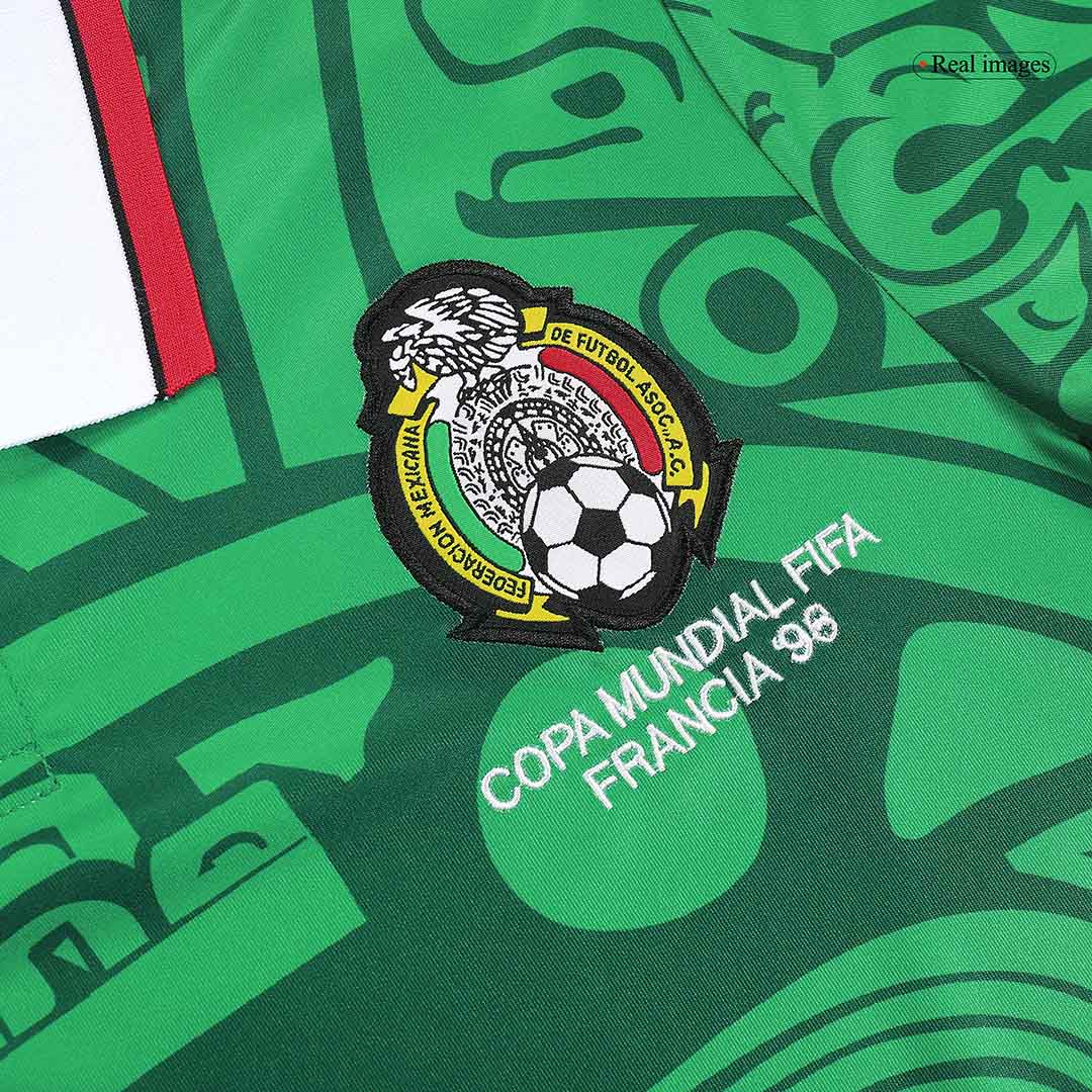 Discount Mexico Home Soccer Jersey 1998 Top Dresy Shop